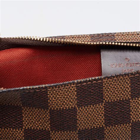 lv navona|Mini Pochette Accessoires Damier Ebene .